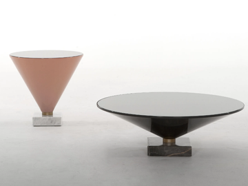 FLUTE - Round coffee table by Tonin Casa - view 2